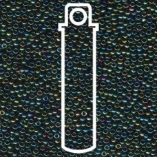 15/0 Round Miyuki Green Iris-apx 8.2gm (453)