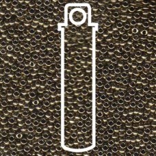 15/0 Round Miyuki Dark Bronze-apx 8.2gm (457)