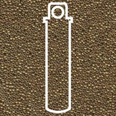 15/0 Round Miyuki Met Light Bronze-apx 8.2gm (457L)