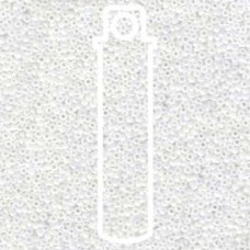 15/0 Round Miyuki White Pearl-apx 8.2gm (471)