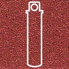 15/0 Round Miyuki Opaque Red Ab-apx 8.2gm (476)