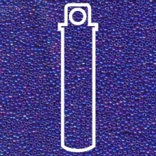 15/0 Round Miyuki Opaque Royal Blue Ab- Apx 8.2gm (484)