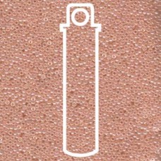 15/0 Round Miyuki Lined Crystal/taupe-apx 8.2gm (519D)