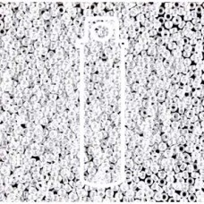 15/0 Seed Bead White Ceylon 8.2gm/tb