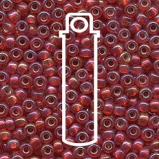 6/0 Miyuki S/l Flame Red Ab-appr 20gm Tube (1010)