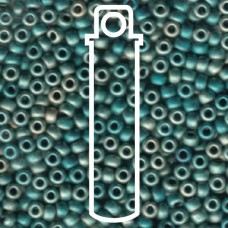 Met Matte Green Iris Miyuki Appx 20gm Tube (1256)