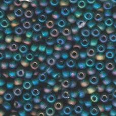 Matte Trans Emerald Ab Miyuki 6/0 250gm (147FR) Matte Trans Emerald Ab Miyuki 6/0 250gm (147FR)