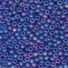 Matte Trans Sapphire Ab Miyuki 6/0 250gm (150FR) Matte Trans Sapphire Ab Miyuki 6/0 250gm (150FR)