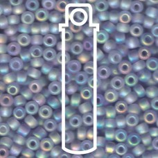 Matte Trans Sapphire Ab Miyuki Appx 20gm Tube (150FR) Matte Trans Sapphire Ab Miyuki Appx 20gm Tube (150FR)