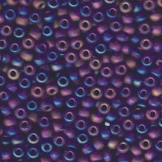 Matte Trans Cobalt Ab Miyuki 6/0 250gm (151FR) Matte Trans Cobalt Ab Miyuki 6/0 250gm (151FR)