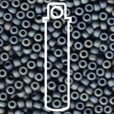 Matte Met Silver Grey Miyuki Appx 20gm Tube (2002)