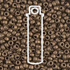 6/0 Seed Bead Matte Metallic Bronze 20gm/tb