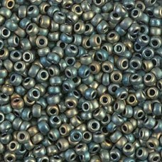 6/0 Seed Bead Matte Met Patina Iris -100 Gm/bg (2008)