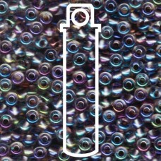 Taupe Lined Crystal Ab Miyuki Appx 20gm Tube (2195)