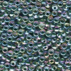 Lime Lined Crystal Ab Miyuki 6/0 250 Gram Bag (277)