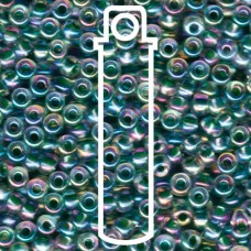 Lime Lined Crystal Ab Miyuki Appx 20gm Tube (277)