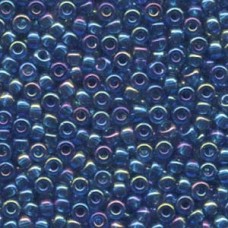 6/0 Round Transparent Capri Blue Ab -250 Grams (291)