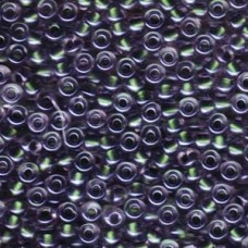 Magic Smoke Patina Lined Crystal Miyuki 6/0 100 Gram Bag (3204)