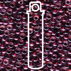 Magic Purple Cranberry Lined Crystal Miyuki Appx 20gm Tube (3208)