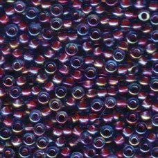 Hot Pink Lined Aqua Ab Miyuki 6/0 250 Gram Bag (340)