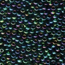 Lined Green Ab Miyuki 6/0 250 Gram Bag (344)