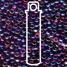 Purple Lined Amethyst Ab Miyuki Appx 20gm Tube (356)