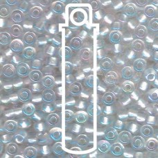 Pearlized Crys Ab/white Miyuki Appx 20gm Tube (3637)