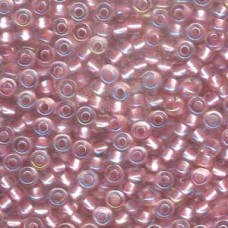 Miyuki 6/0 Pearlized Crystal Ab/pink -250 Gm (3639)