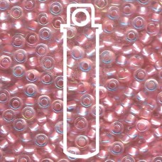 Pearlized Crystal Ab/pink Miyuki Appx 20gm Tube (3639)