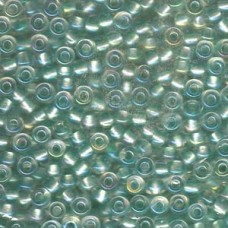 Miyuki 6/0 Pearlized Crys Ab/pale Mint -250 Gm (3642)