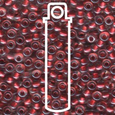 Pearlized Crystal/brgndy Miyuki Appx 20gm Tube (3816)