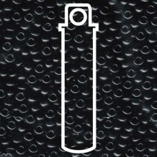 Opaque Black Miyuki Appx 20gm Tube (401)