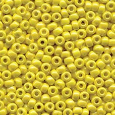 6/0 Miyuki Op Yellow Ab 250 Grams (404R)