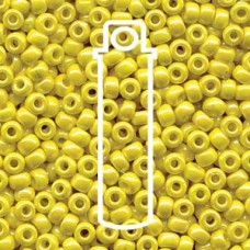 6/0 Miyuki Op Yellow Ab -appr 20gm Tube (404R)
