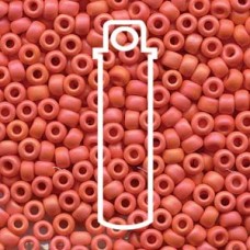 6/0 Miyuki Matte Op Orange Ab-appr 20gm Tube (406FR)