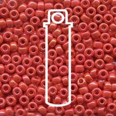 6/0 Miyuki Op Red Vermillion-appr 20gm Tube (407R)