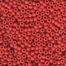 Matte Opaque Red Miyuki 6/0 250gm (408F)