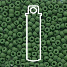 6/0 Miyuki Op Green Appr 20gm Tube (411)