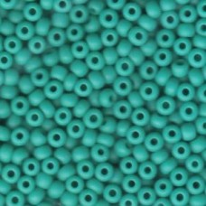 8/0 Seed Beads Matte Opq Turquoise -250gm/bg (412F)