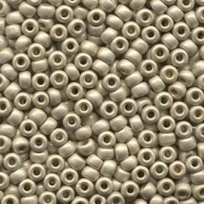6/0 Miyuki Duracoat Matte Galvanized Silver-250 Gm (4201F)