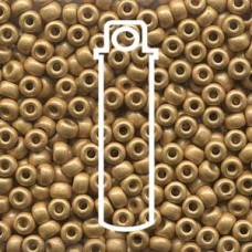 6/0 Miyuki Duracoat Matte Galv Gold-appr 20gm Tube (4202F)