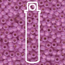 Dyed Pink S/l Alab Miyuki Appx 20gm Tube (644)