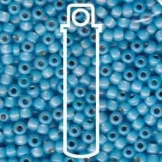 Dyed Aqua S/l Alabaster Miyuki Appx 20gm Tube (647)