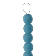 Fire Polish 3mm Turquoise Blue 50bd/st 6st/bg