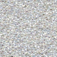 8/0 S/l Crystal Ab Miyuki 250 Gram Bag (1001)