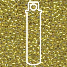 8/0 S/l Yellow Ab Miyuki Apprx 22gm Tube (1006)