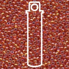 8/0 S/l Orange Ab Miyuki Apprx 22gm Tube (1008)