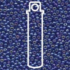 8/0 S/l Cobalt Ab Miyuki Apprx 22gm Tube (1020)