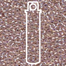 8/0 S/l Lt Blush Ab Miyuki Apprx 22gm Tube (1023)