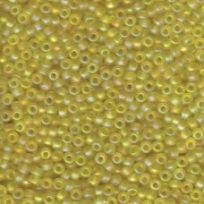 8/0 Matte Tr Yellow Ab Miyuki 125 Gram Bag (136FR)